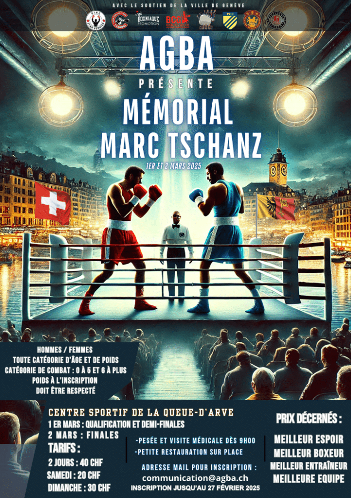 AgbA présente Memorial Marc Tschanz